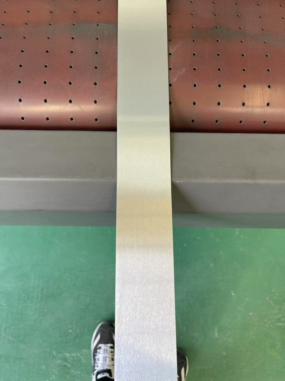 Brushed strip surface examples — Finished strip — surface view