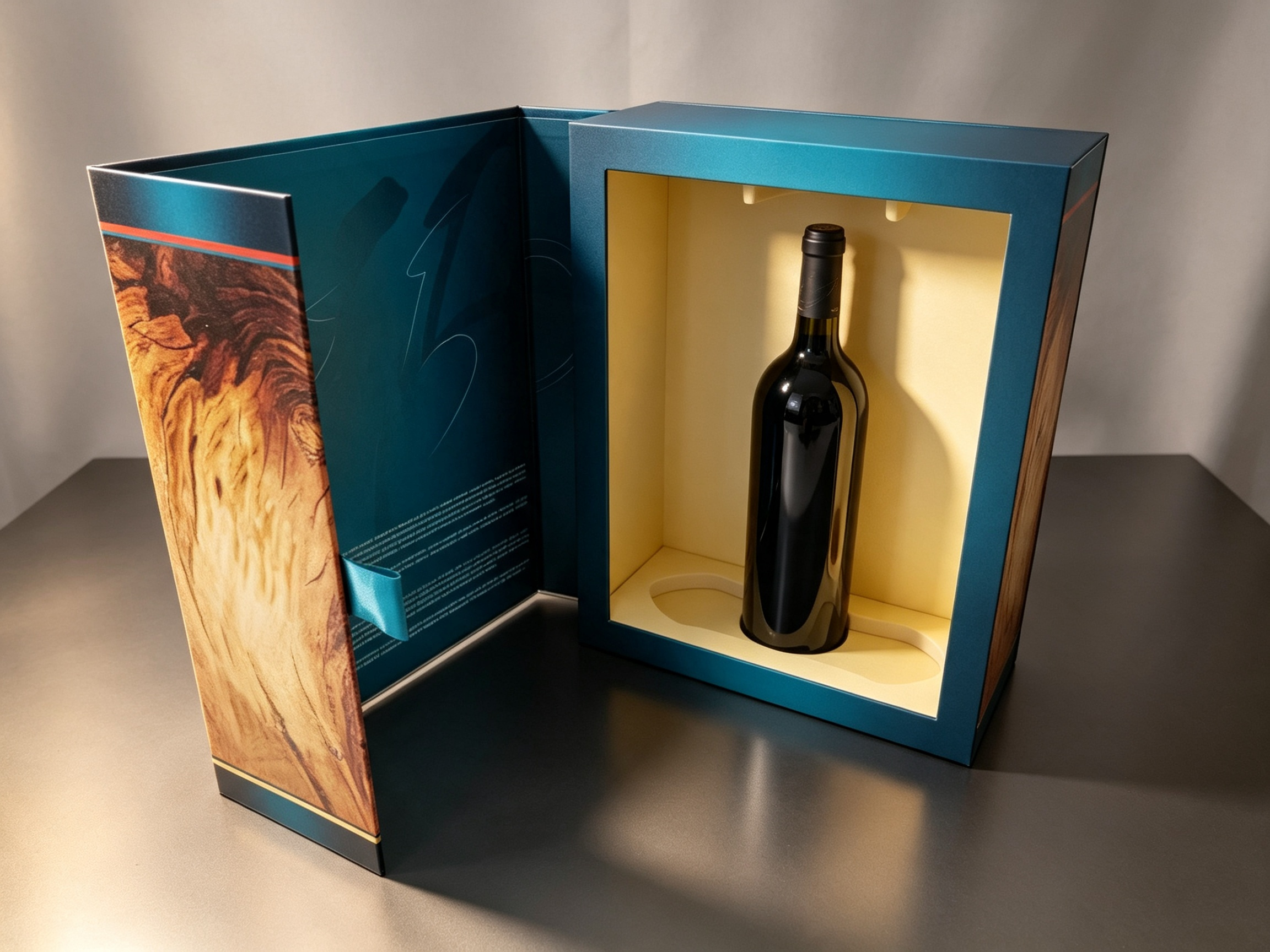 Flip-Top Wine Boxes