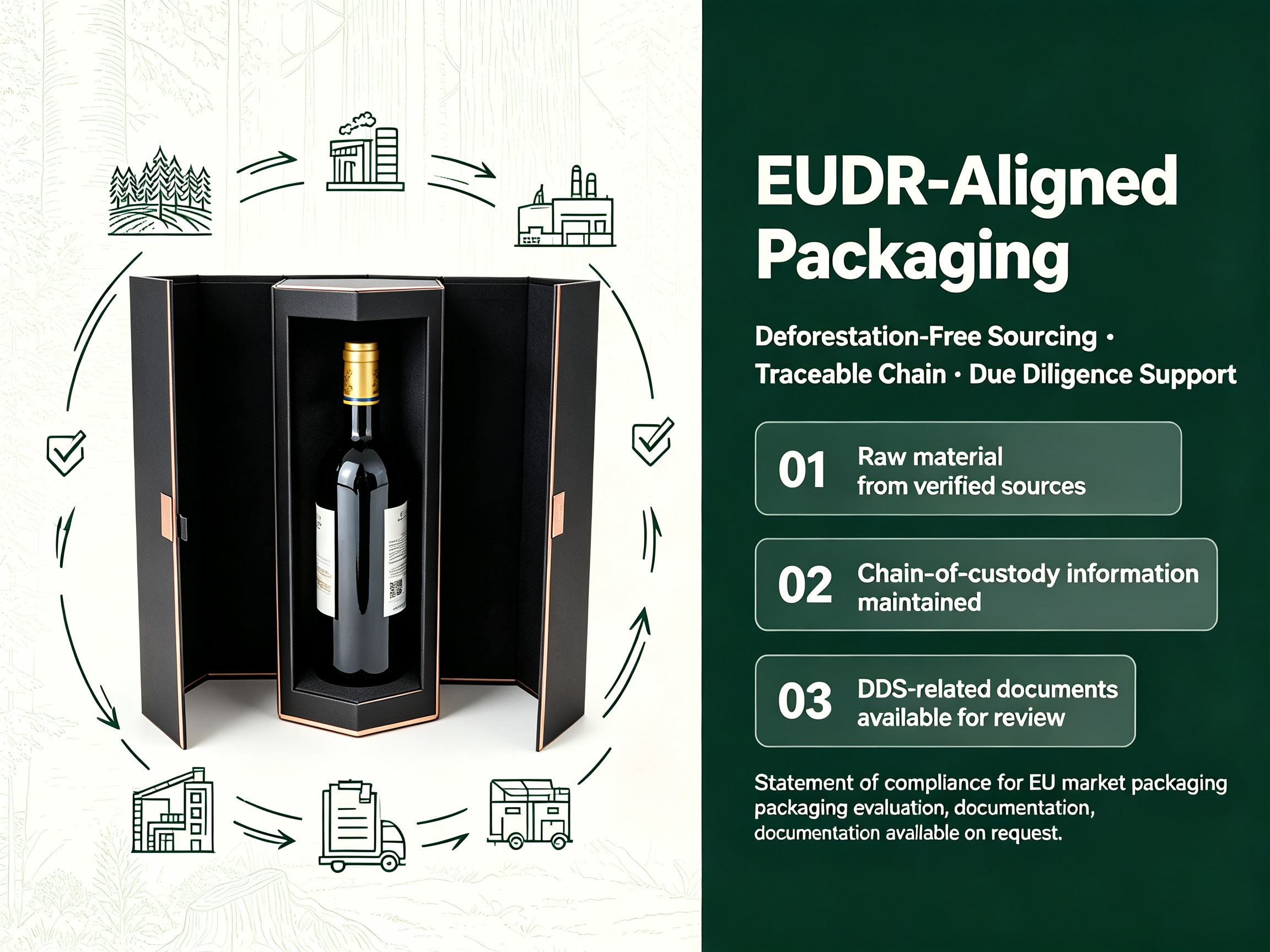 Luxury custom Wine Box box