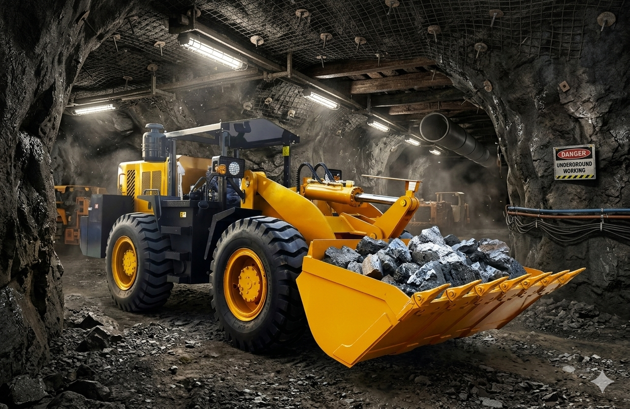 ZL930K underground mining loader for compact tunnel work