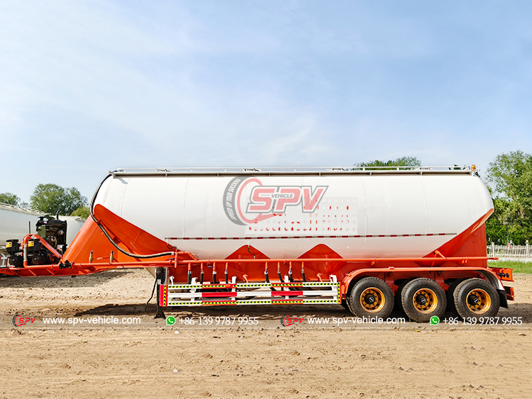 SPV 48m³ Food Powder Bulk Semitrailer - Left