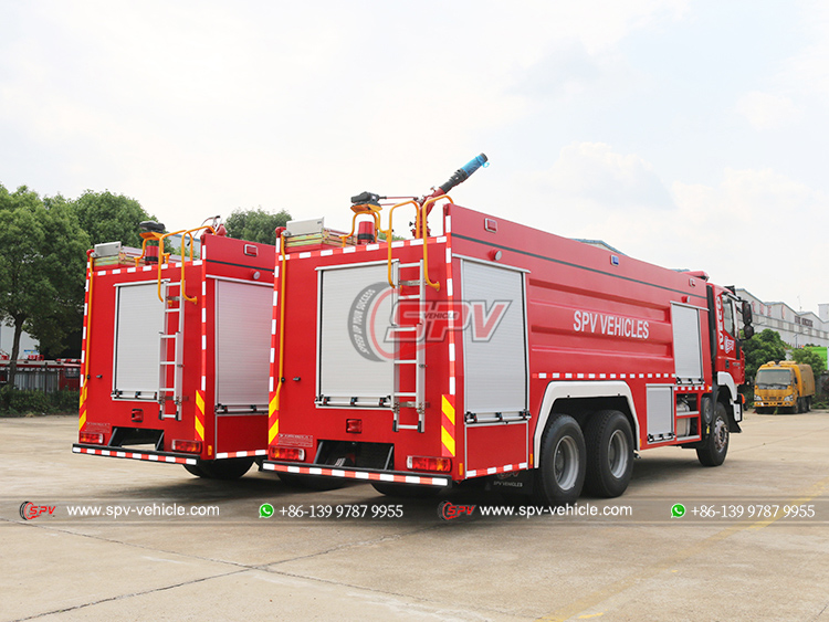 IVECO 12 CBM Emergency Fire Truck - Rear Right