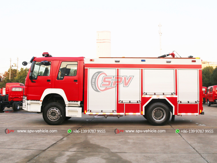 HOWO Light-duty Foam Firefighting Vehicle