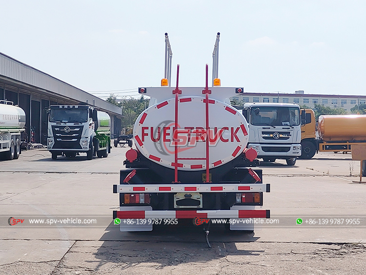 ISUZU Light Fuel Logistic Truck - Rear Side