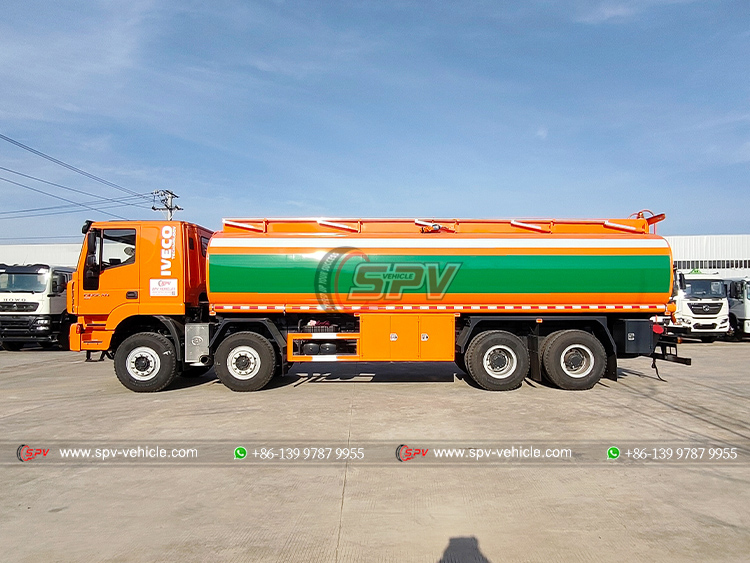 IVECO 8x4 Gasoline Hauling Truck - Left