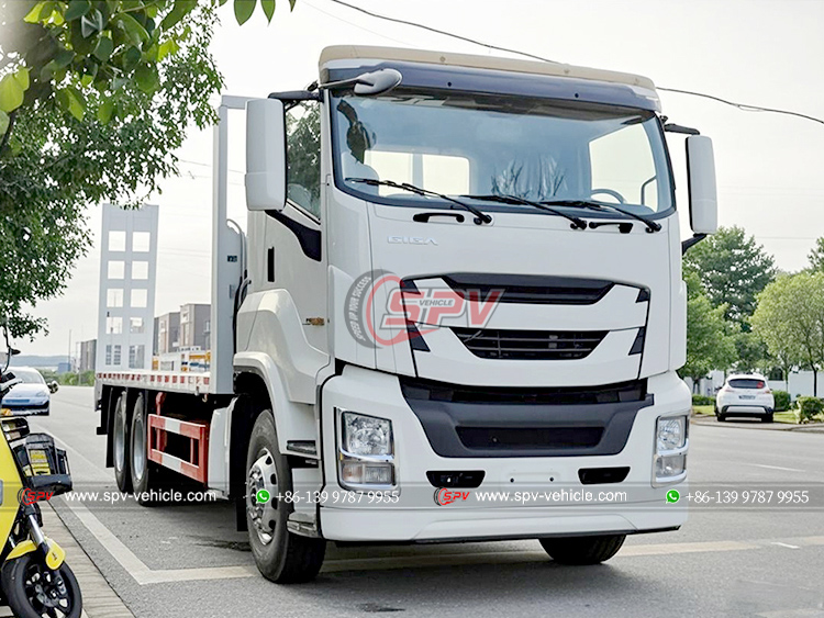 ISUZU Heavy-duty Excavator Logistis Vehicle - Front Right
