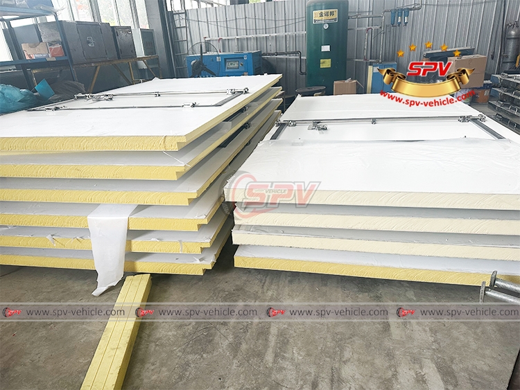 Polyurethane Door Panel for Refrigerator Truck