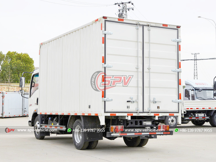 Howo 140 HP Van Truck - Rear Left