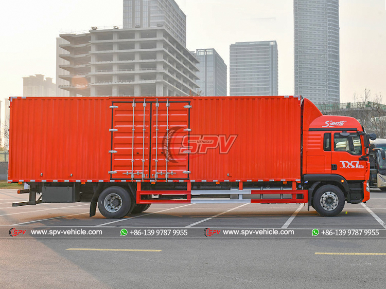 Howo 4x2 Dropside Van Truck - Right