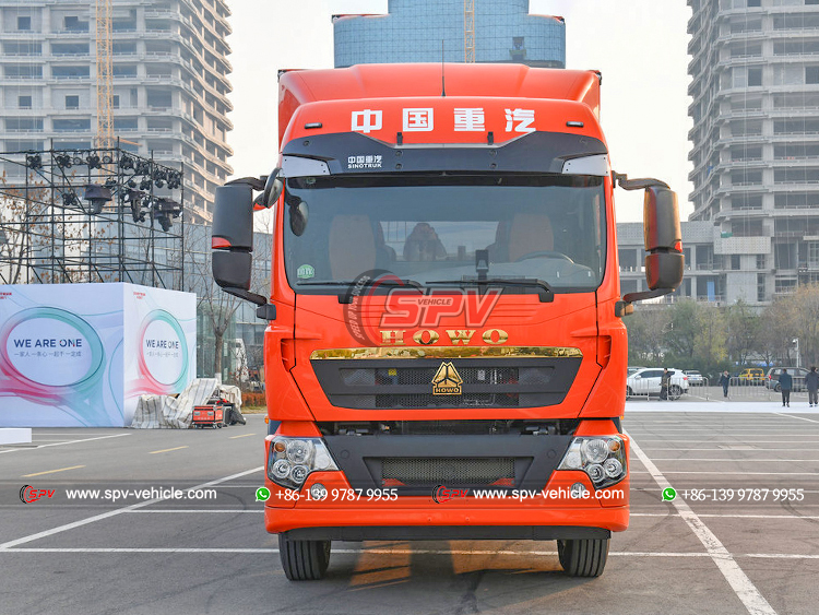 Howo 4X2 Heavy-duty Van Lorry - Front