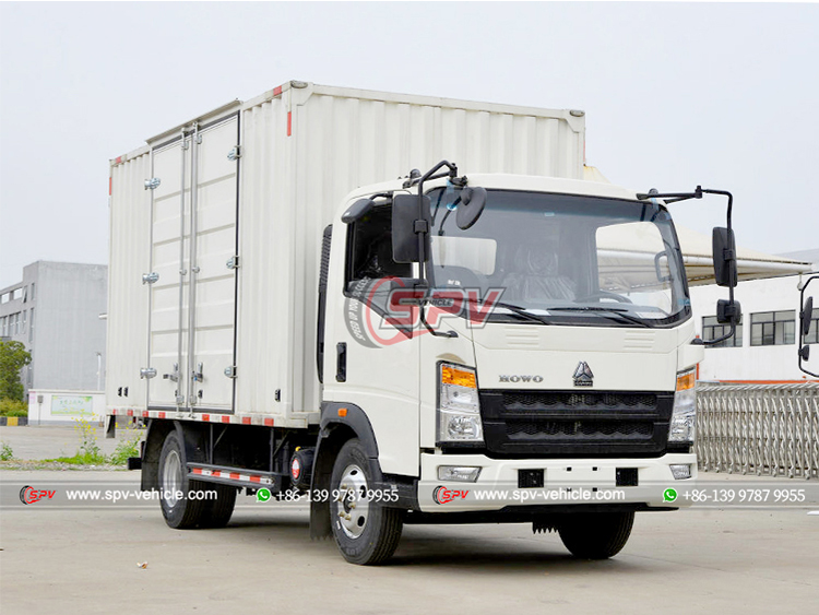 Howo Light Van Truck - Front Right