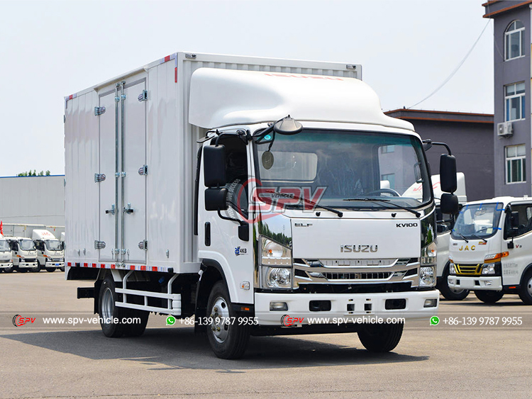 ISUZU KV100 Dropside Cargo Truck - Front Right