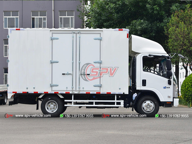 ISUZU KV100 Dropside Van Truck - Right