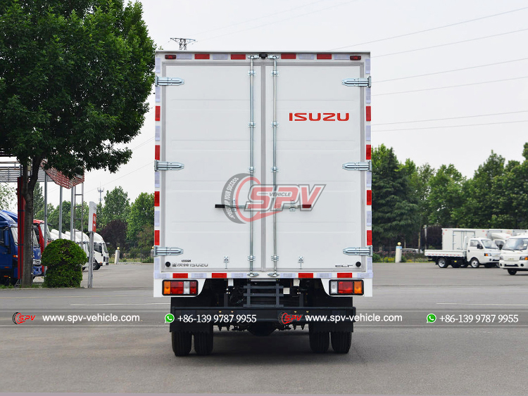ISUZU KV100 Rear-side Van Truck - Rear