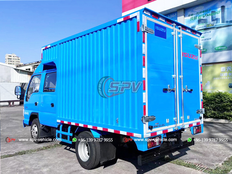 ISUZU 100P Cube Truck - Rear Left