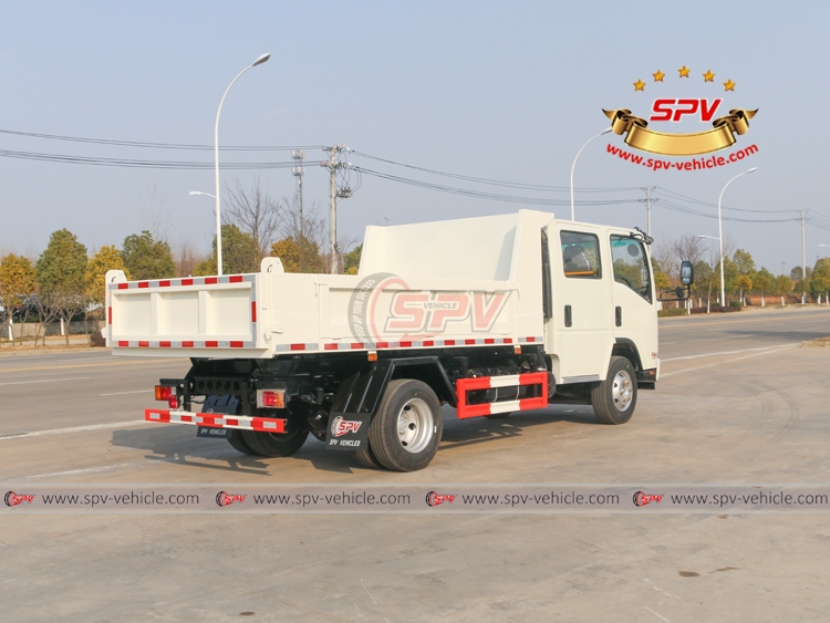 ISUZU Gravel Transport Truck - Rear Right