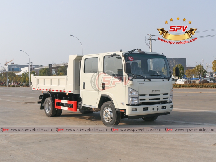 ISUZU Quarry Dump Truck - Front Right