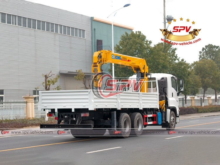 ISUZU Telescopic Crane Truck - Rear Right