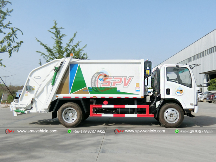 ISUZU NPR Rubbish Collection Truck - Right
