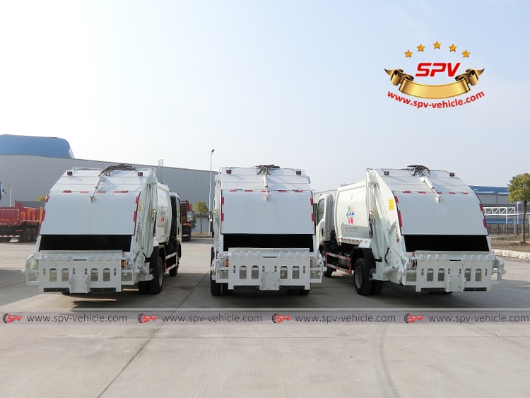 3 Units of RHD 6 CBM Junk Delivery Trucks - Rear Right