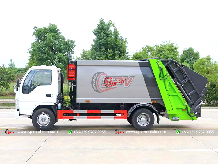 ISUZU 6 CBM Junk Collection Truck - Left