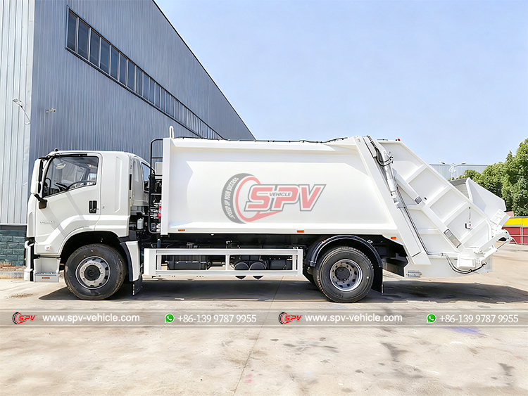 ISUZU GIGA 4x2 Trash Transport Truck - Front