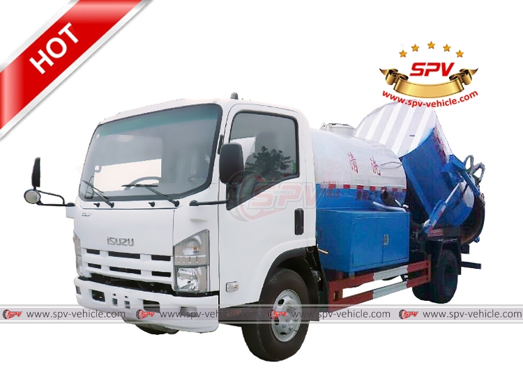 ISUZU 6,000 Litres Vacuum Jetting Truck