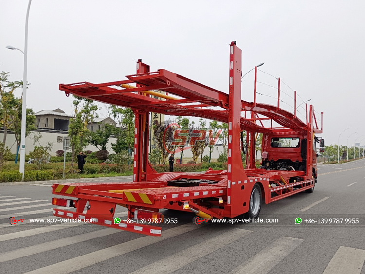 10 Tons Car Delivery Truck - Rear Right