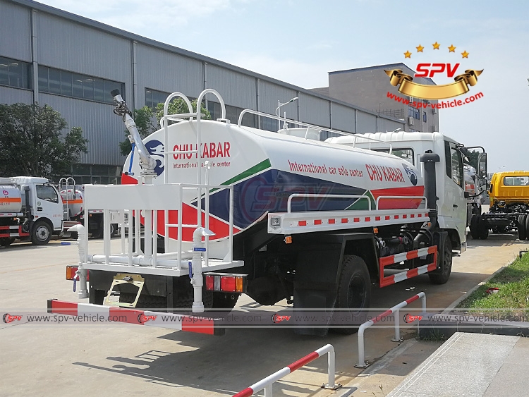 DONGFENG 4x2 Landscaping Water Truck - Rear Right