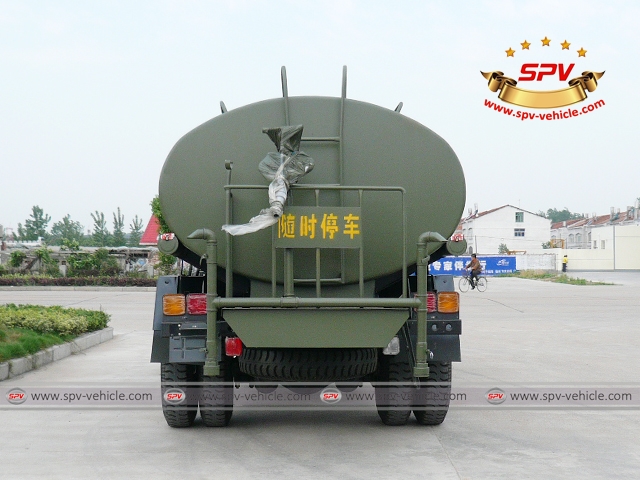 DONGFENg 10,000 Liters Garden Watering Truck - Rear