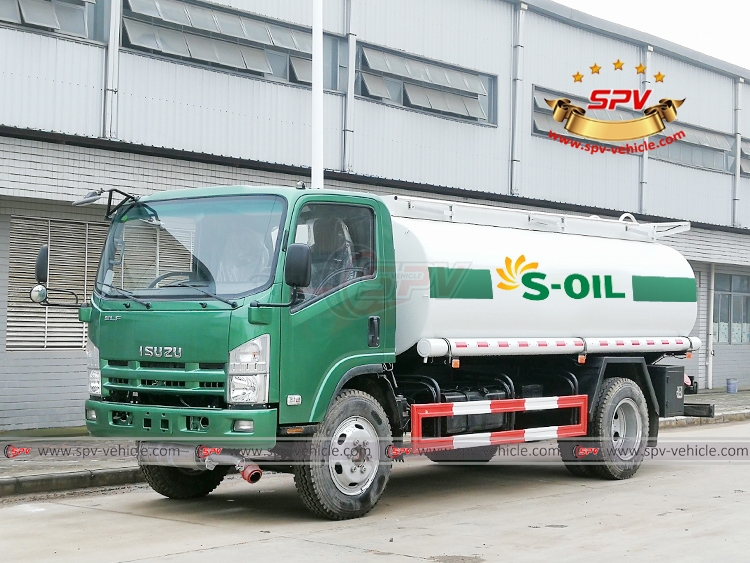 10,000 Liters Fuel Tank Truck ISUZU - Front Left