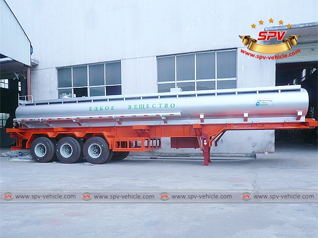 20,000 Liters Fuel Tanker Trailer - Right
