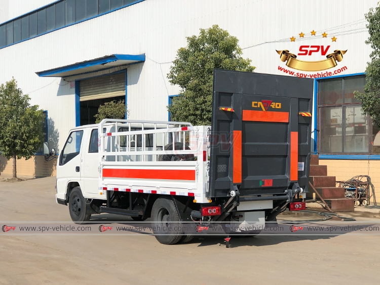 2 Ton Side Stake Truck JMC - Rear Left