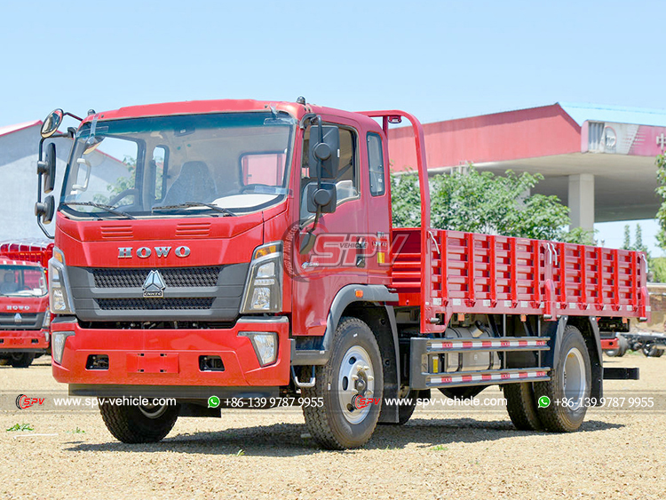 7 Ton Freight Truck Howo - Front Left