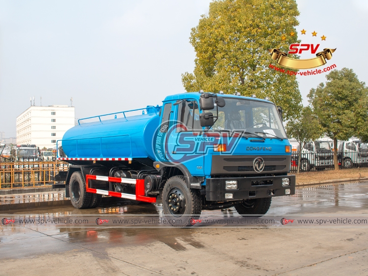 10,000 Litres Mobile Toilet Cleaning Truck Dongfeng - Front Right