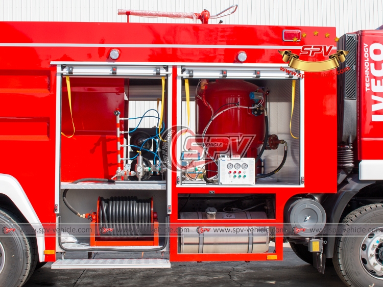 Dry Powder Fire Vehicle IVECO - Dry Powder System I