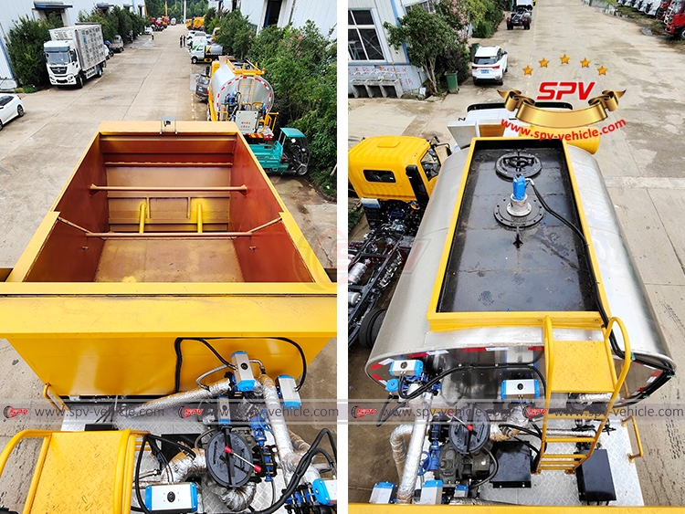 Road Surface Treatment Truck Sinotruk HOWO - Top Side