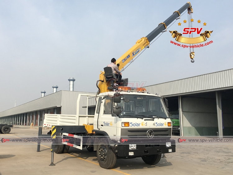 8 Ton Truck Mounted Lifting Crane Dongfeng - Crane Lifting