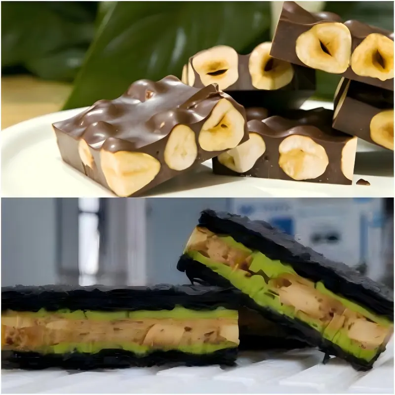 Waterjet Cutting Sample for Chocolate and Confectionary