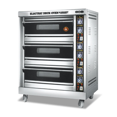 YXE 3 tier 6 tray oven (Luxury type with timing switch)