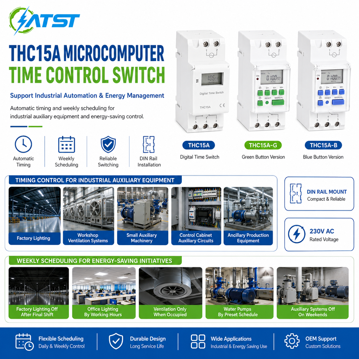 Microcomputer Time Control Switch