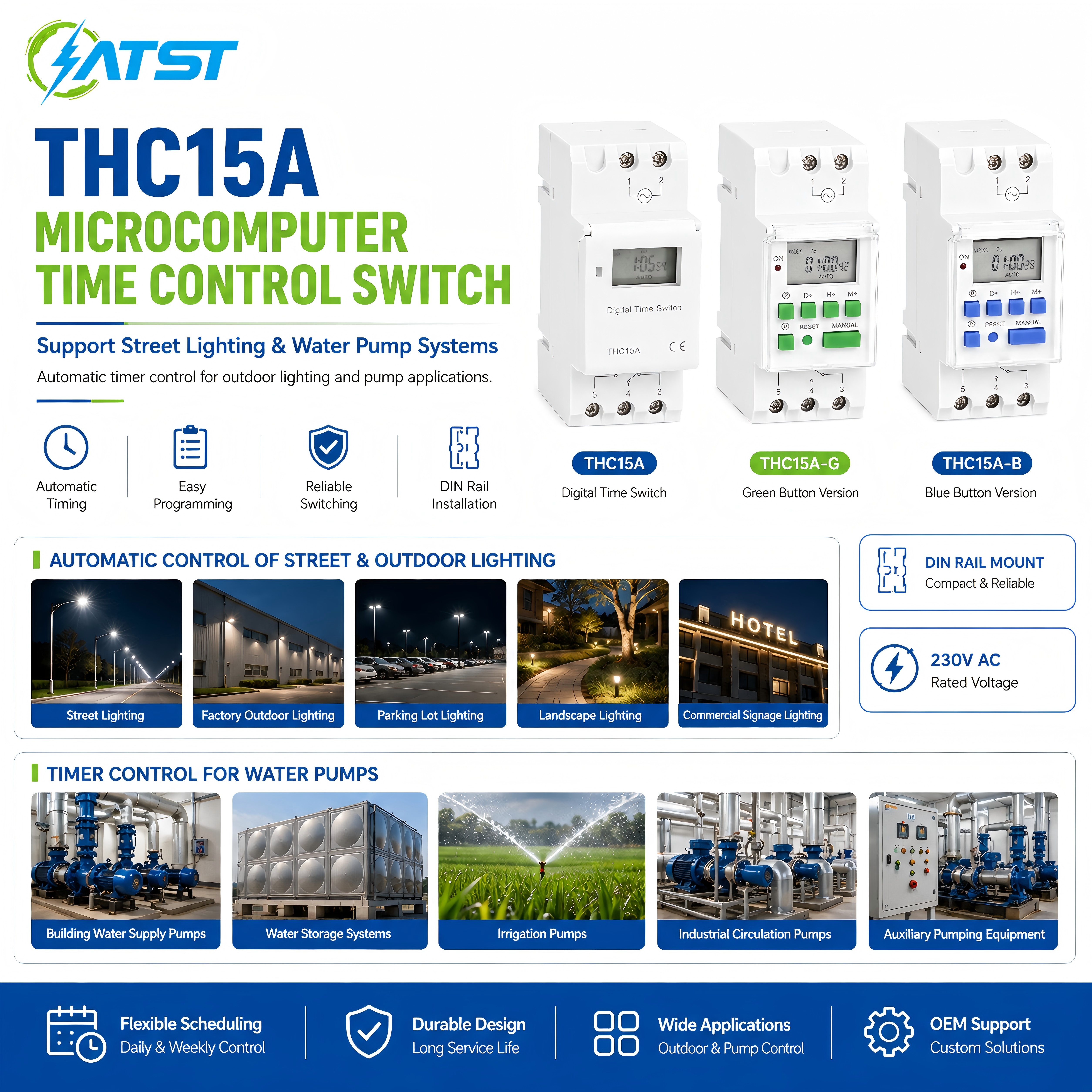 Microcomputer Time Control Switch