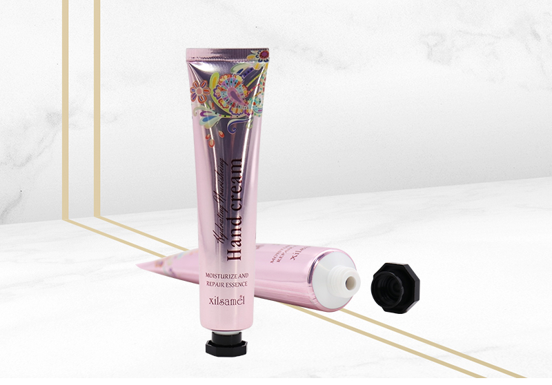 Factory Supply Custom Pink Laminated Squeeze Tube For Hand Cream