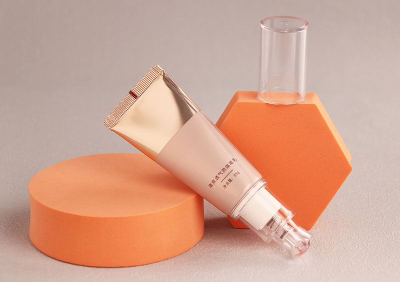 35g Airless Pump Laminated Cosmetic Tubes for Makeup Primer
