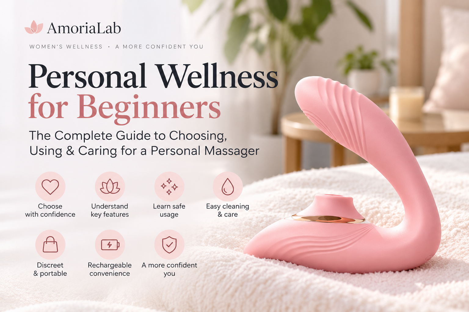 Personal wellness for beginners guide to choosing, using and caring for a personal massager