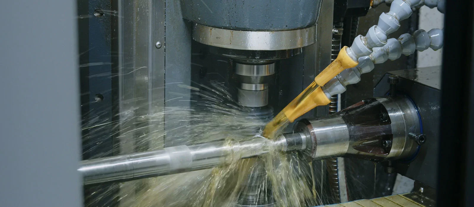 CNC machining and spline preparation for a custom spline shaft