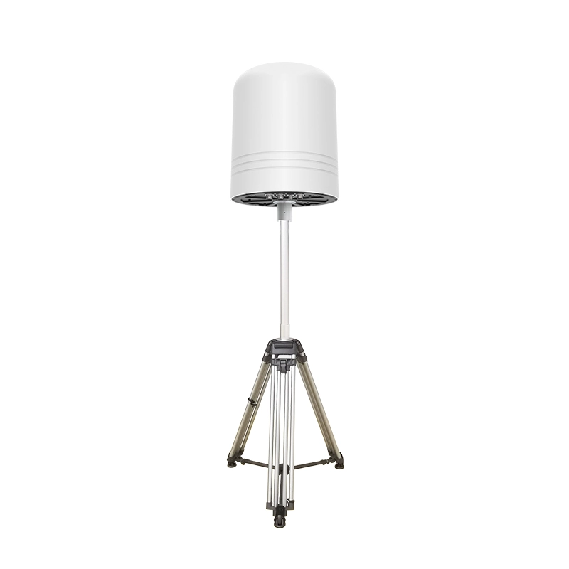 Deployable drone detection system arranged for vehicle, tripod and fixed outdoor use