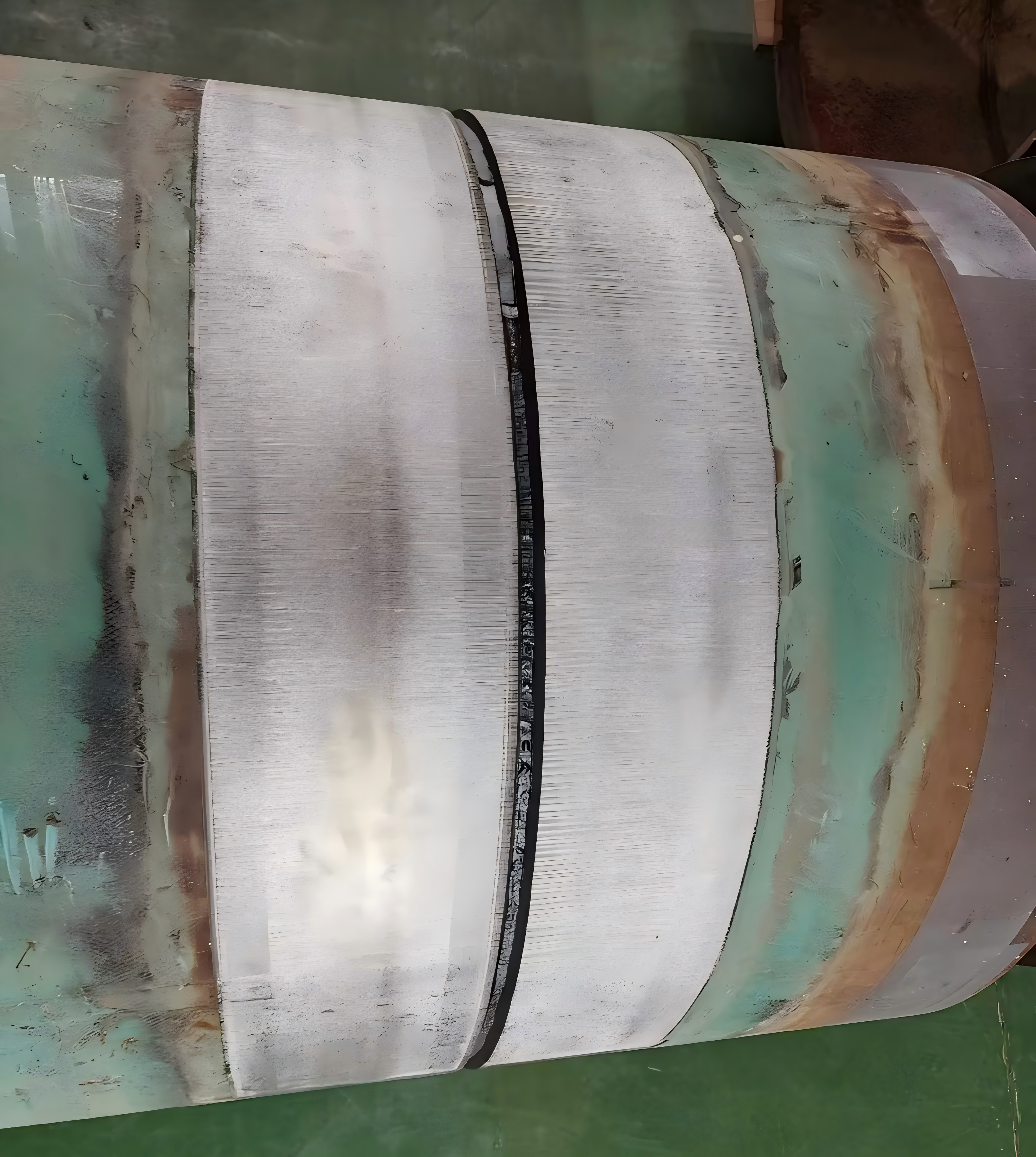 Steel structure rust removal