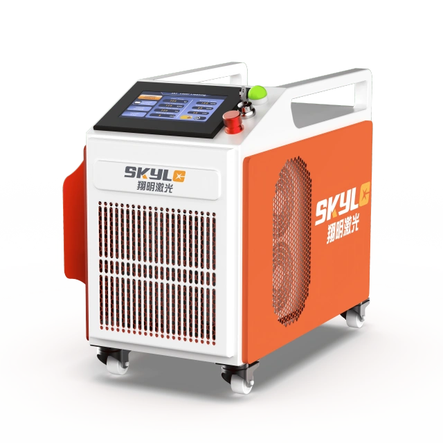 Sky Laser handheld pulsed laser cleaning machine for 100W to 500W projects