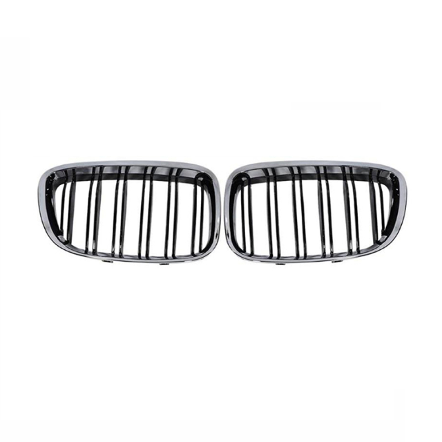 Double Slat Chrome